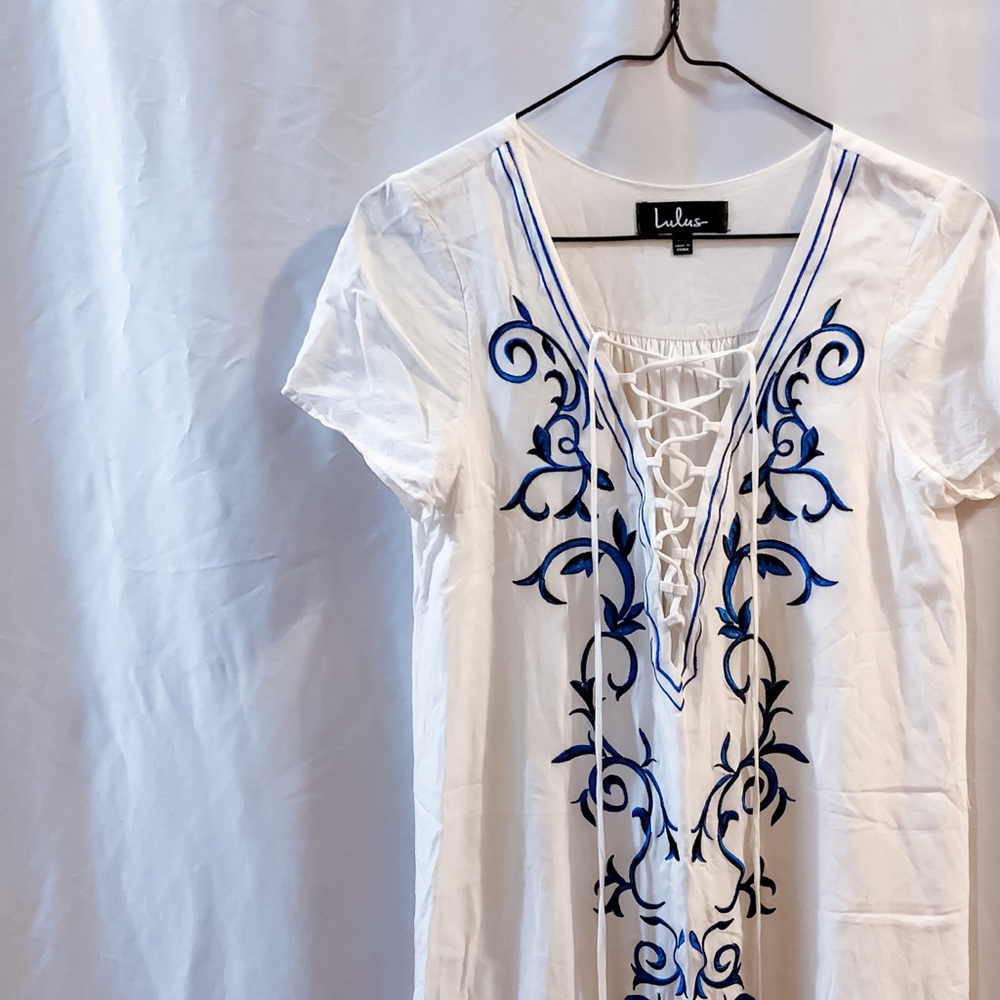 Lulus White Mini Dress - Picture 15 of 15